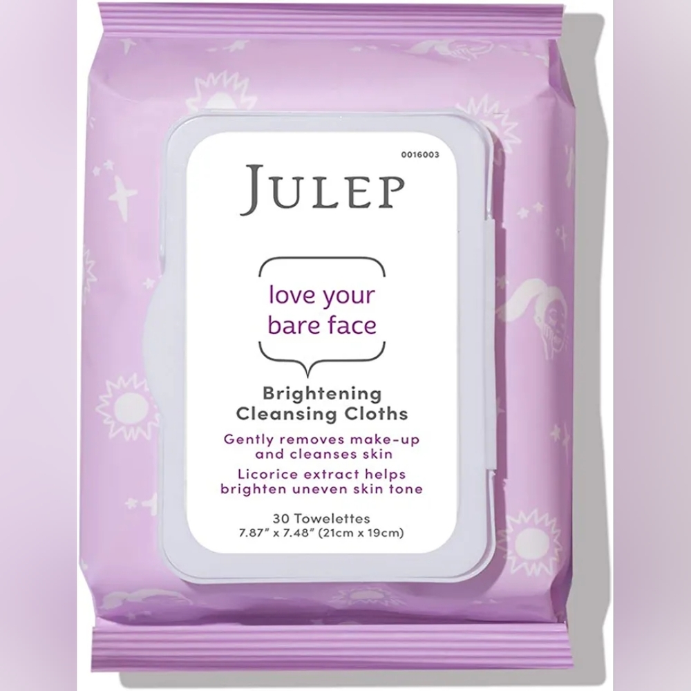 JULEP CLEANSING LOVE YOUR FACE BRIGHTENING CLOTHS 🌸